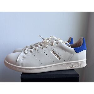 Size 10 - adidas Stan Smith Lux White And Blue
